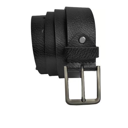 Bull Strom Classic Black Genuine Leather Belt